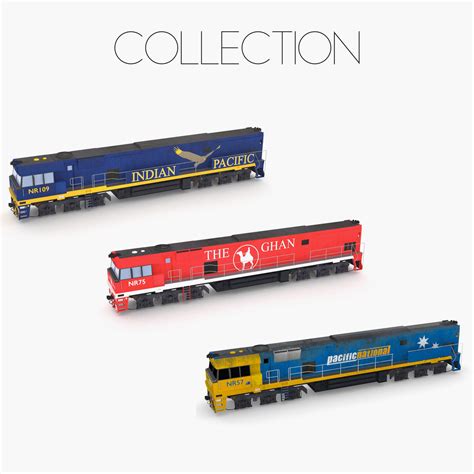 Australian Trains 3D Model Collection | CGTrader