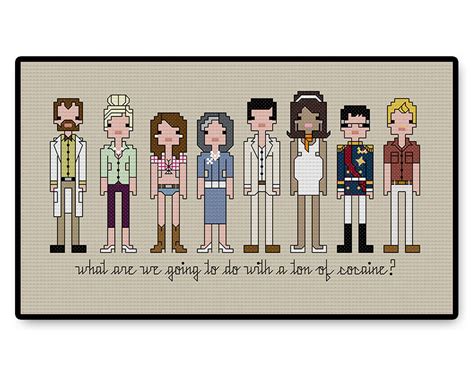 Archer Vice - PDF Cross Stitch Pattern – HugSandwich