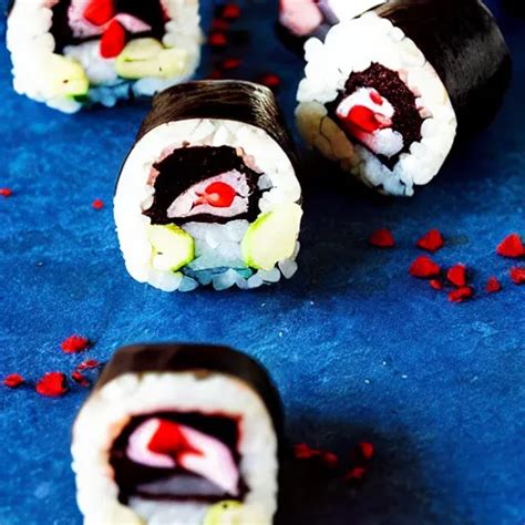 cookbook photo of chocolate dessert sushi | Stable Diffusion | OpenArt
