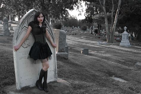 Cemetery Girl by Xphronvistle on DeviantArt