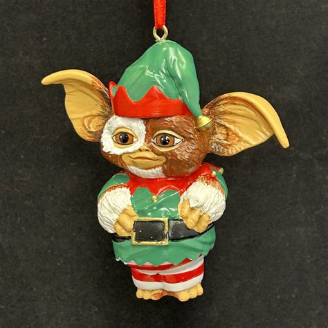 Gremlins Gizmo Christmas Elf hanging Christmas tree decoration - Jingle ...