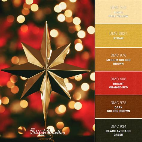 Christmas Red And Gold in 2021 | Christmas color palette, Christmas palette, Dark color palette
