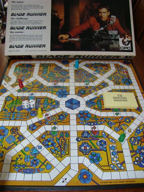 The original '82 Blade Runner board game from CPC : r/bladerunner