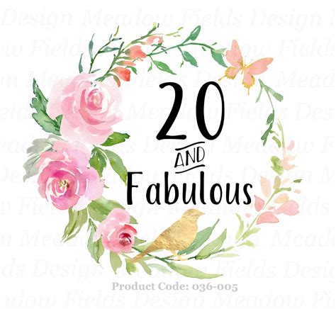 20th Birthday Clipart Birthday PNGS Sublimation Graphics - Etsy Canada