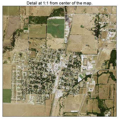 Aerial Photography Map of Celina, TX Texas