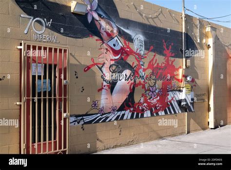 Murals in the Arts District, Las Vegas, Nevada Stock Photo - Alamy