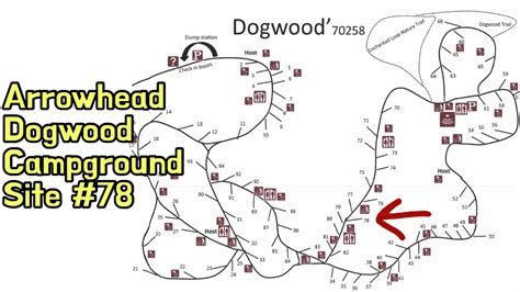 Dogwood Campground , Lake Arrowhead , Site # 78 quick tour - YouTube