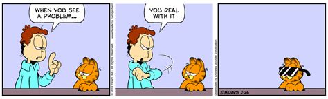 Garfield comic strip (02-26-2019) | Deal With It | Know Your Meme