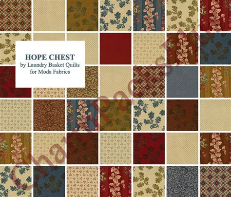 HOPE CHEST Moda Fabric Charm Pack Five Inch Quilt Squares www ...