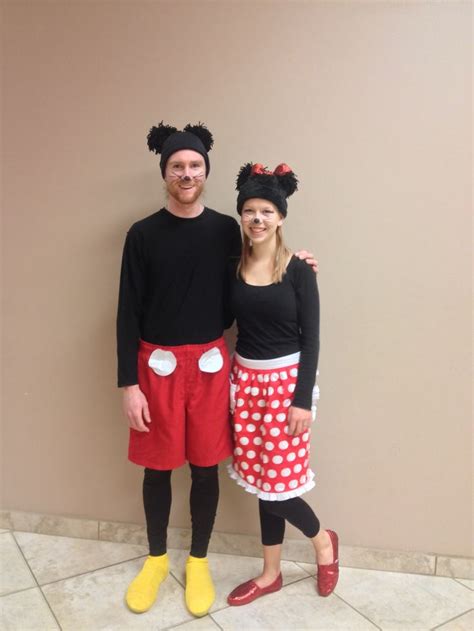 Minnie and Mickey costume | Mickey costume, Minnie, Fashion