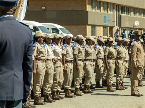 South African Traffic Police on Parade Editorial Stock Photo - Image of ...