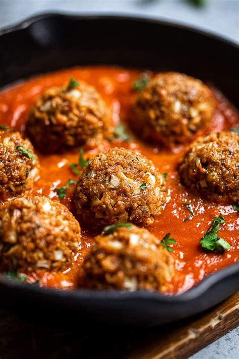 Vegan TVP Meatballs - Make It Dairy Free