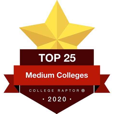 Top 25 Best Medium-Sized Colleges: 2020 Rankings — Press Kit | College Raptor