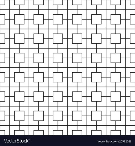 Seamless grid texture geometric pattern Royalty Free Vector