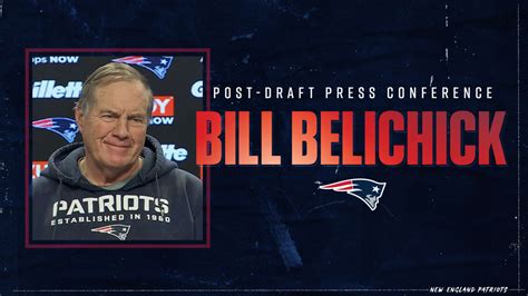 Transcript: Bill Belichick Press Conference 5/1