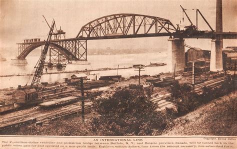 The Buffalo History Gazette: Peace Bridge Dedication, August 7, 1927