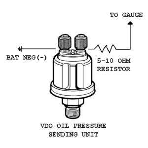 Vdo Oil Pressure Gauges Wiring Diagrams - Wiring Diagram