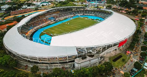 Aerial View of Football Stadium · Free Stock Photo