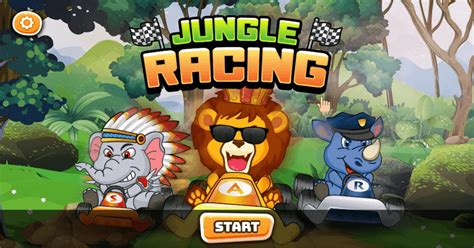 Jungle Racing - Typing Games