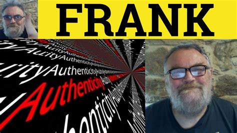 🔵 Frank Meaning - Frankly Defined - Frankness Examples - Essential GRE ...