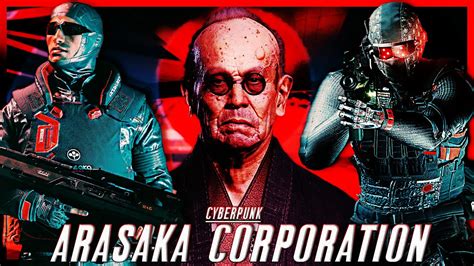 The Dark Secrets Of The Arasaka Corporation | Cyberpunk 2077 Lore - YouTube