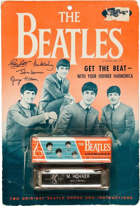 Beatles Harmonica Vintage Display. | The beatles, Beatles vintage, Harmonica