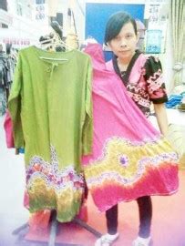 Dress Kaos Sasirangan - Tribunkalteng.com