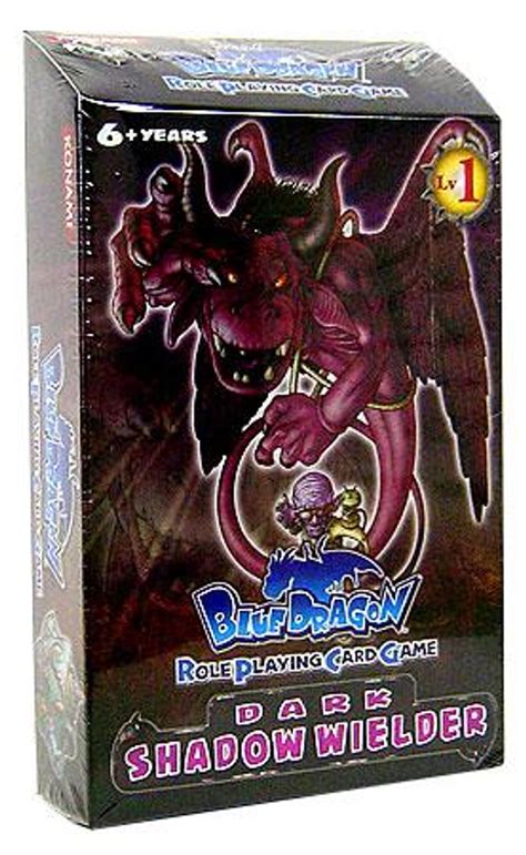 Blue Dragon Roleplaying Card Game Shadow Wielder Dark Starter Deck Konami - ToyWiz