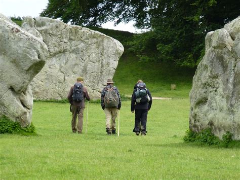 Avebury, England ~ walkers | Constructed around 2600 BCE, du… | Flickr