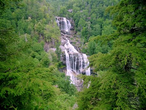 American Travel Journal: Whitewater Falls - Nantahala National Forest