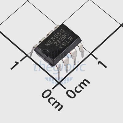 NE555N IC Timer Circuit 100kHz 8-DIP Điện áp: 4.5-16VDC