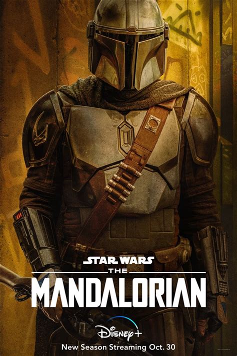 The Mandalorian (Disney+) movie large poster.