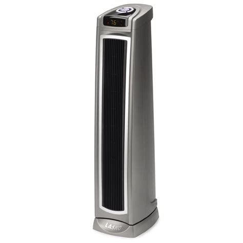 Lasko Ceramic Tower Electric Space Heater with Thermostat at Lowes.com