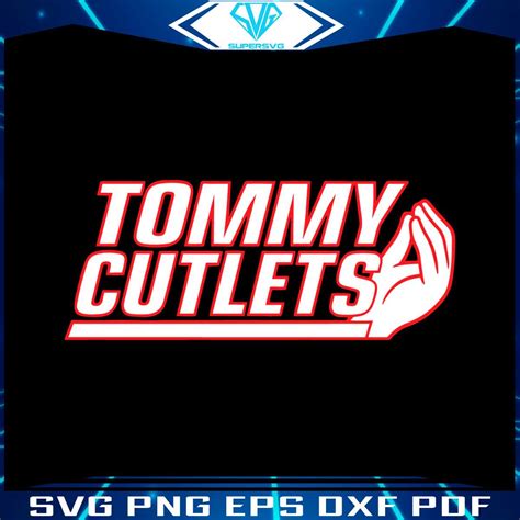 Tommy Cutlets Giants New York Football SVG