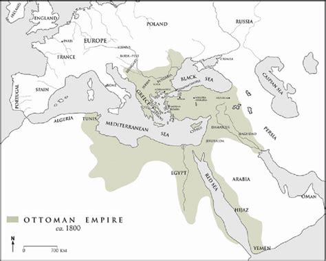 Ottoman Empire Map 1800