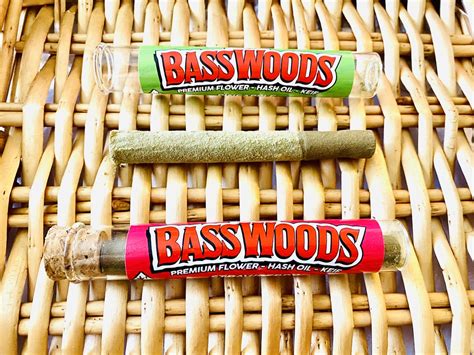 BASSWOODS-Authentic Backwoods with over 2 grams of premium flower in each blunt COVERED IN HASH ...