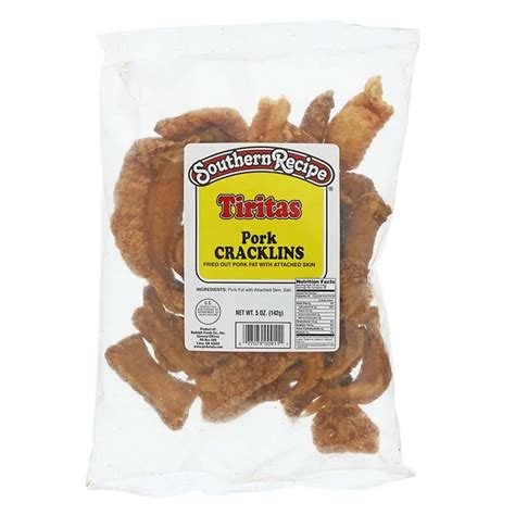 Southern Recipe Tiritas Pork Cracklins - Shop Chips at H-E-B