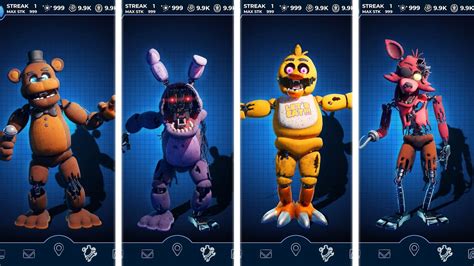 Fnaf classic animatronics