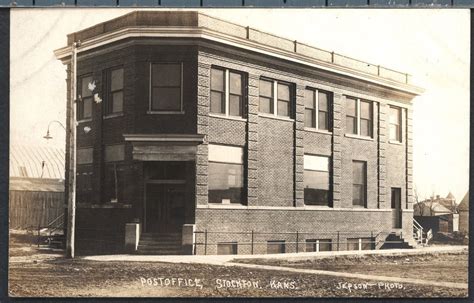 Post office in Stockton, Kansas - Kansas Memory - Kansas Historical Society