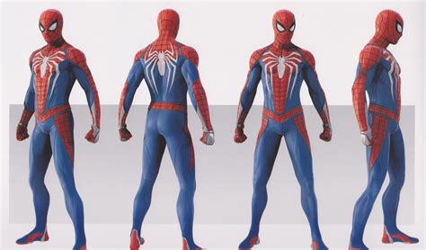 SPIDER-MAN PS4 Concept Art Reveals Alternate Designs For The Wall-Crawler's Suit, Mary Jane ...