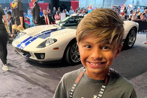 9-Year-Old Buys Ford GT & Becomes Youngest Buyer At Barrett-Jackson