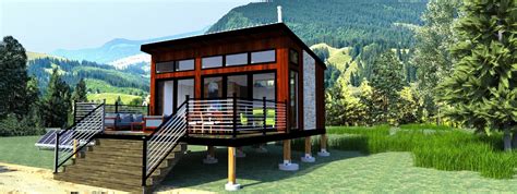 The Tiny Modern Off-Grid Cabin Plan | Small House Works