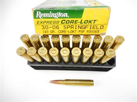 REMINGTON 30-06 SPRINGFIELD AMMO - Switzer's Auction & Appraisal Service