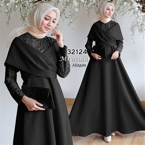 Baju Gamis Pesta Terbaru 2018 Dan Harganya - Desain Gaun pengantin dan ...