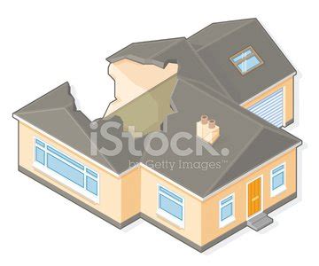 Damaged House Insurance Claim Stock Vector | Royalty-Free | FreeImages