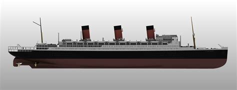 STL file SS ILE DE FRANCE French ocean liner (1927) print ready model ...