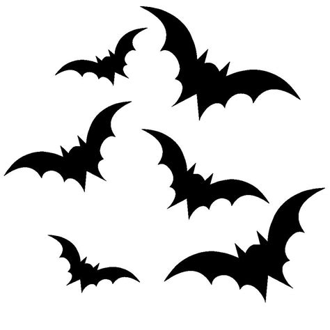 Items similar to Halloween Decal Bats- Set of 45 Vinyl Wall Sticker on Etsy