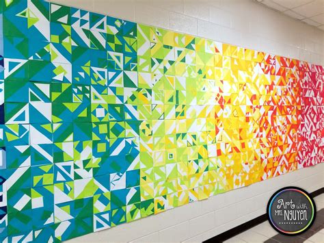 Collaborative Mural Art Project! | School art projects, Collaborative ...