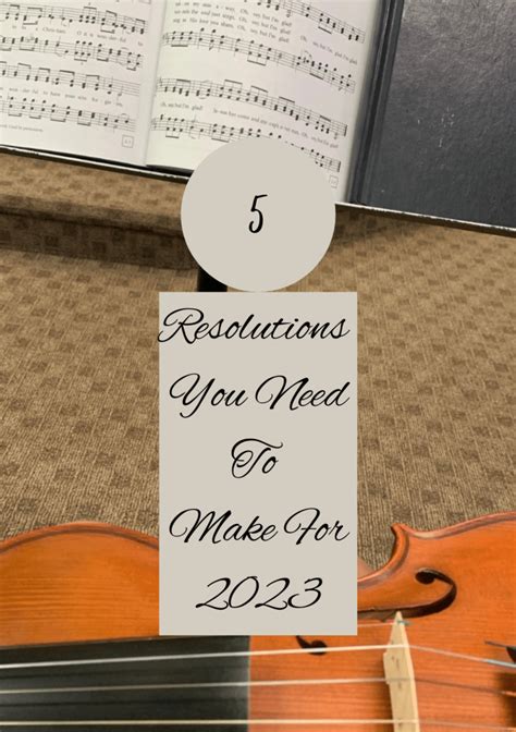 5 New Year's Resolutions You Need To Make For 2023 - The Blog Mom