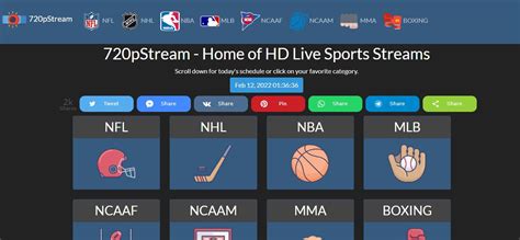 720pStreams – No 1 Sports Streaming Site to watch NFL, NBA, MLB – Dr Cric